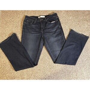 Levi's Mid-Rise Classic-Bootcut-Leg Women's Size 10 Blue Cotton Denim Jeans